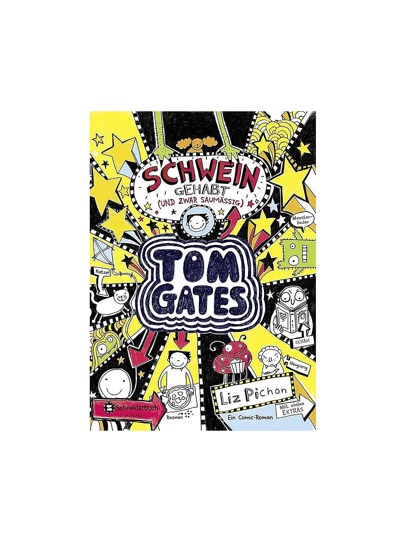 VGS EGMONT SCHNEIDER VERLAG | Tom Gates - Schwein gehabt und zwar saumäßig Band 7 | 